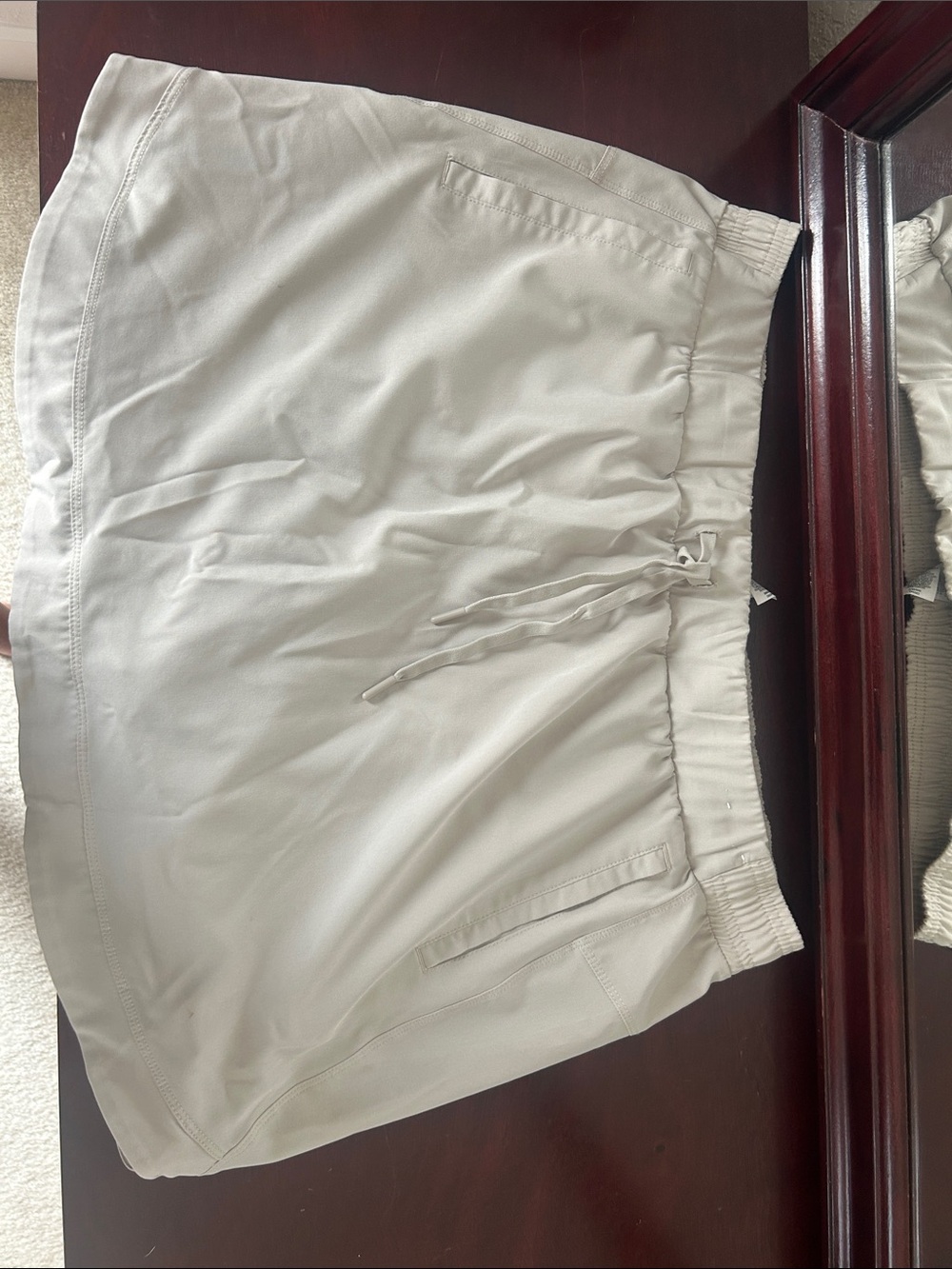 RBX Women’s Drawstring Tan tennis/golf skort